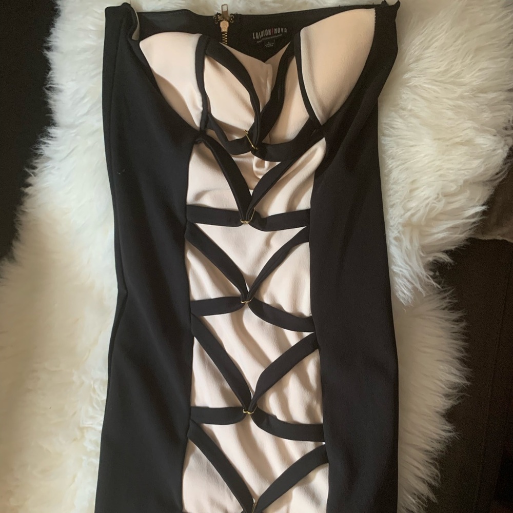 Midi fitted dress